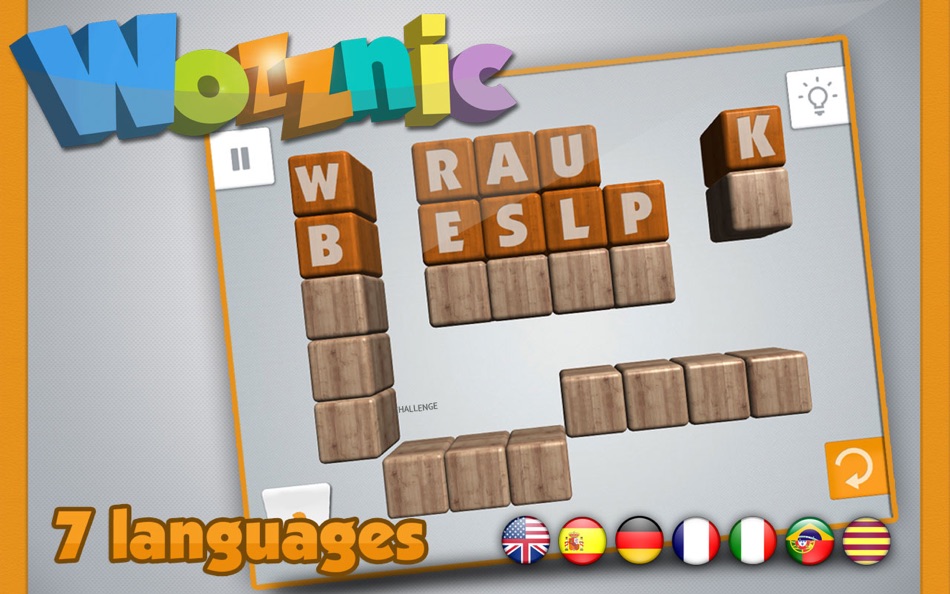 #4. Wozznic FREE: Word puzzle game for Mac OS X (macOS) 由: Ivanovich Games