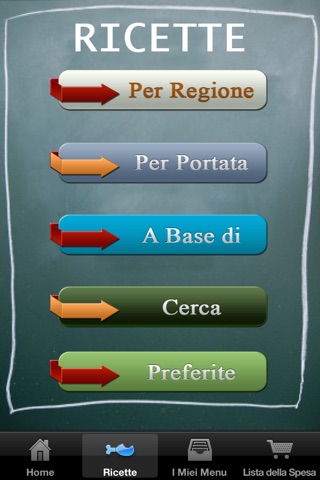 Ricette d'Italia screenshot 2