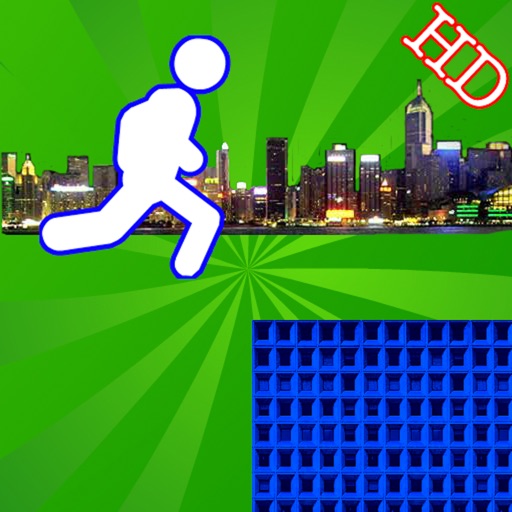 Angry Stickman Run HD icon