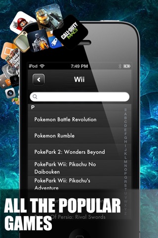 Wii Cheat Codes+ screenshot 2