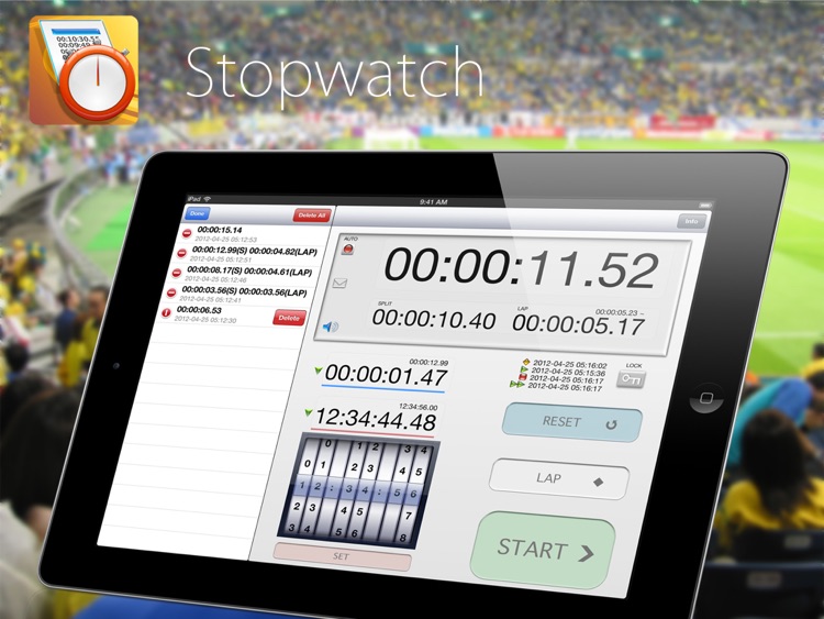 Stopwatch The official timer