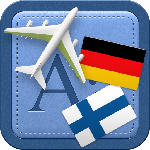 Traveller Dictionary and Phrasebook German - Finnish icon