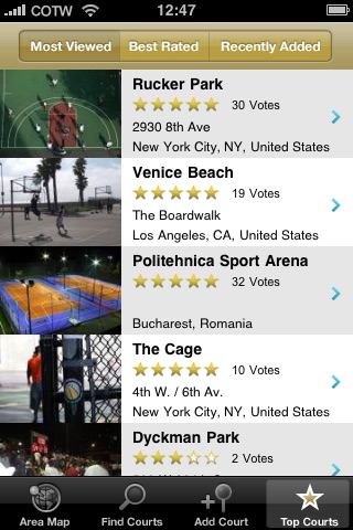 CourtFinder by Courts of the World screenshot-4