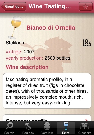 the Italian wines
