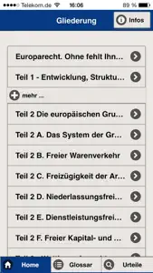 Europarecht screenshot #2 for iPhone