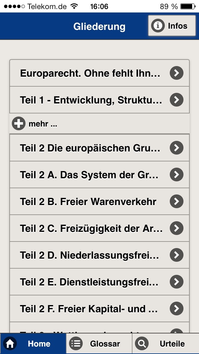 How to cancel & delete Europarecht from iphone & ipad 2