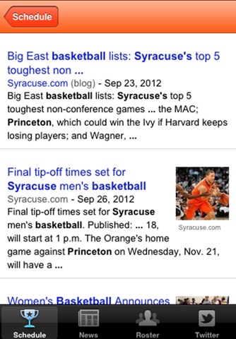miTeam: Syracuse Basketball 2012-2013 Edition screenshot 3