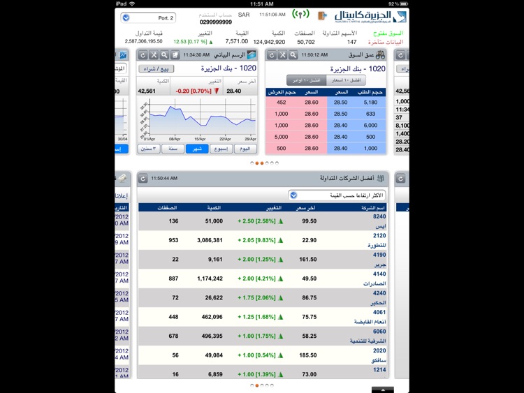 AljaziraCapital for iPad screenshot-3