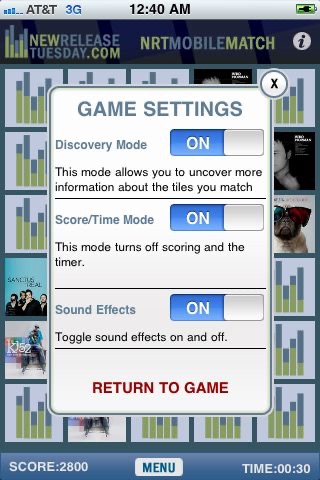 NRT Match: Christian Music Match Game screenshot 4