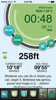 ease into 5k: run walk interval training program iphone screenshot 3