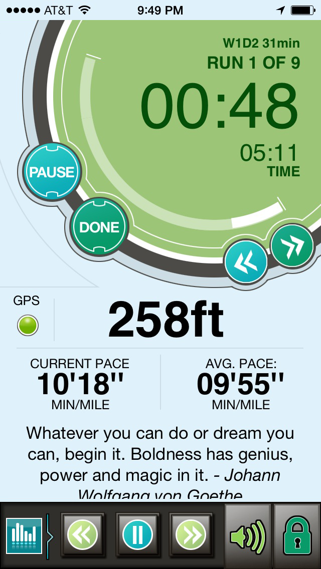 Ease into 5K: run walk interval training program Screenshot