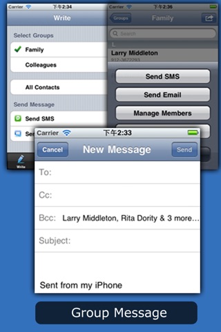 MessageGo - Group Manager & Group Message screenshot 4