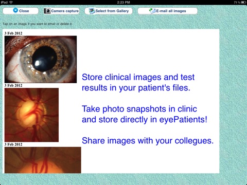 eyePatientsFree screenshot 2