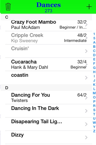 Line Dance Organizer Lite screenshot 2