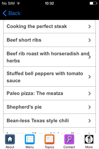 Paleo XCuisine Recipes App screenshot 4