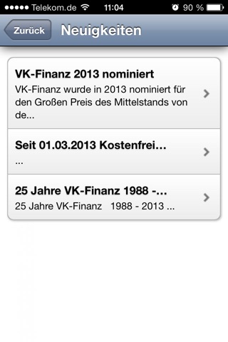 VK-Finanz mobil screenshot 4
