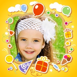 Kids Photo Frames & Stickers