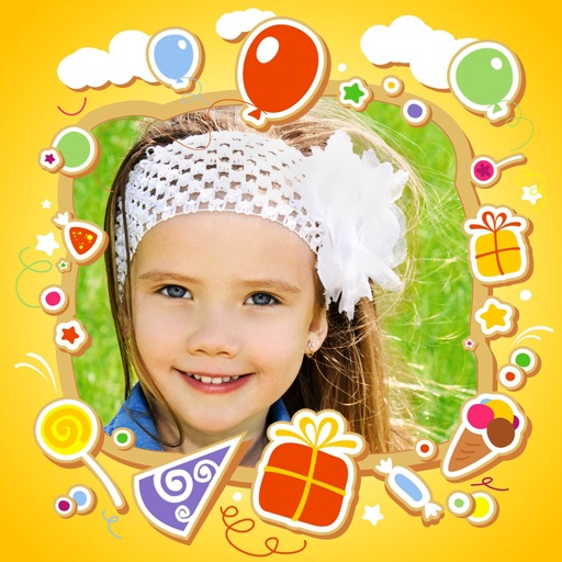 Kids Photo Frames & Stickers