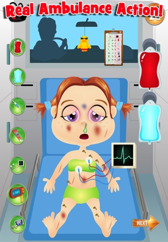 Ambulance Doctor - Virtual Kids Emergency EMT Nurse screenshot 4
