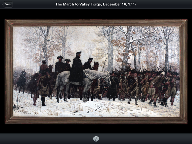 ‎American Revolution Interactive Timeline for iPad Screenshot