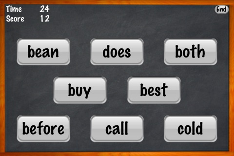 Sight Words For 2nd Grade - SPEED QUIZ screenshot 2