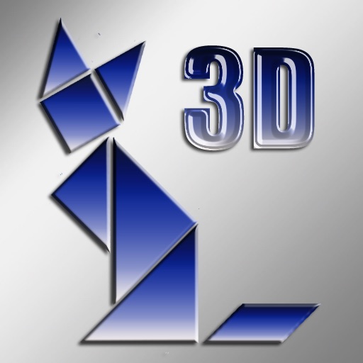 Tangram 3D Icon