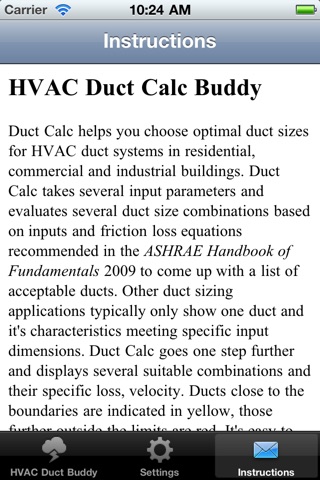 HVAC Buddy® Duct Calc screenshot 4