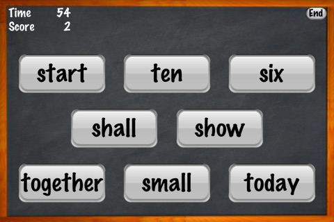 Sight Words For 3rd Grade - SPEED QUIZ screenshot 2
