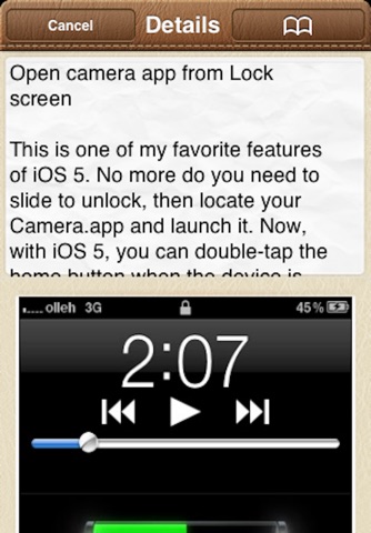 Tips & Tricks for iPhone & iPod Touch Free screenshot 3