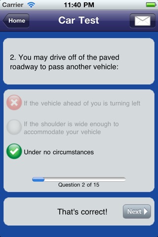 Car & Motorcycle DMV Test Prep - California Driver Ed screenshot 4