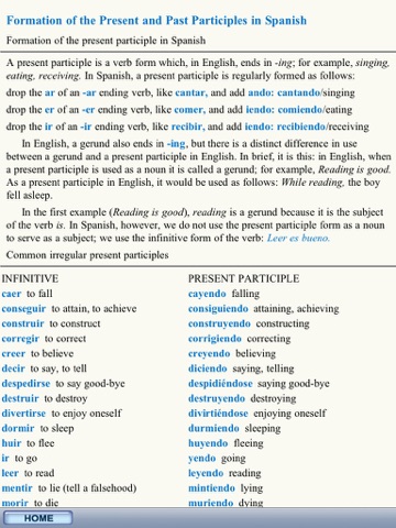 501 Spanish Verbs, 6th ed. for iPad screenshot 4