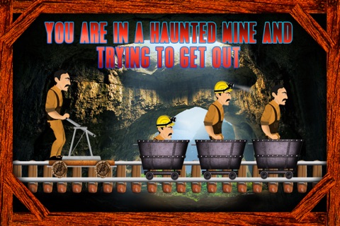 Rail Ghost Caves: The Mine Cart Rush Speed Adventure - Free Edition screenshot 2