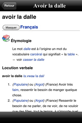 Dictionnaire d'Argot - Editions la Bibliothèque Digitale Screenshot 5