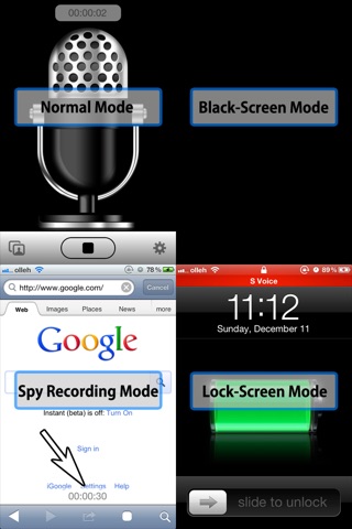 Secret Voice - Recording Voice Secretly Screenshot 2