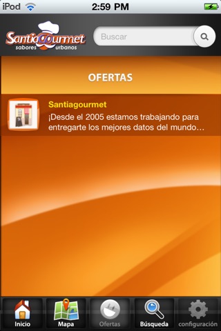 Santiago Gourmet screenshot 2