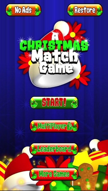 A Christmas Holiday Match Game - Fun with Family and Friend for the Christmas Holiday Season!