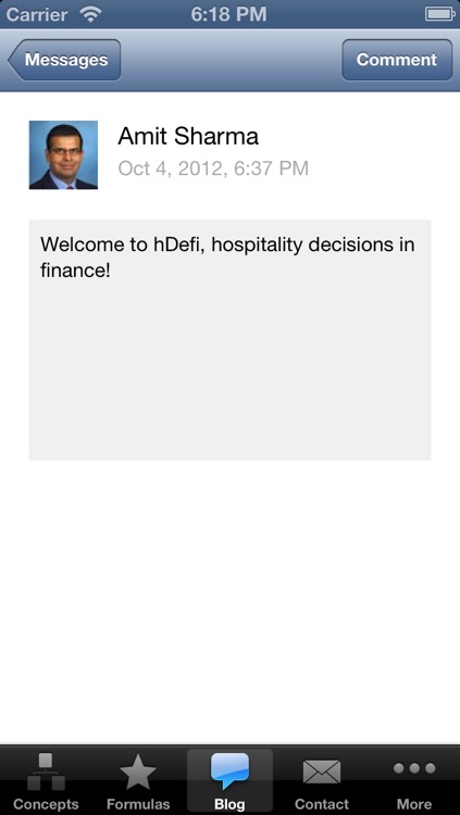 hospitality Decisions in Finance (hDeFi)