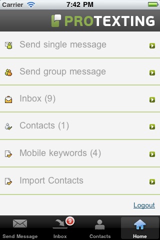ProTexting - SMS Marketing screenshot 2