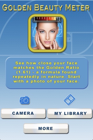 Golden Beauty Meter - using the Golden Ratio to score your face as pretty or ugly screenshot 4