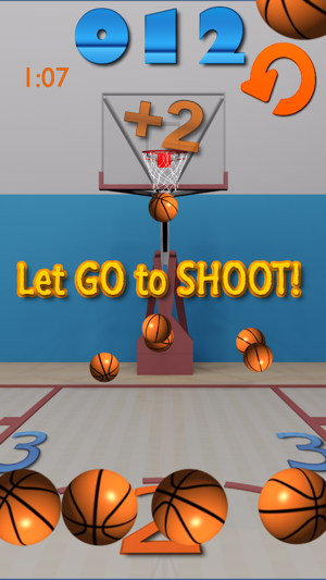 Hot Shot BBALL Shootout - A Basketball Shoot Em Up(圖2)-速報App