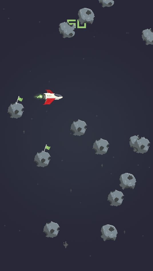 #2. INTERSTELLAR BOUNDARY DODGER (iOS) Podle: aeliox