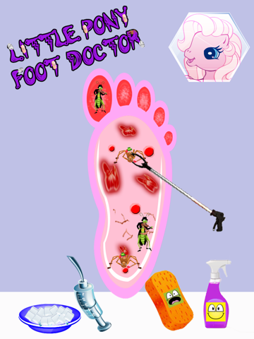 Screenshot #6 pour Médecin pour animaux Poney pied (dr) - jeux de bébé