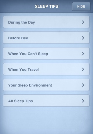 Sleep Tracker   TYLENOL® PM screenshot 2