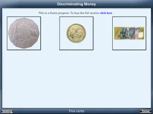 Discriminating Money (with Australian Currency) iPad v 1.0, Demo Version screenshot #3 for iPad