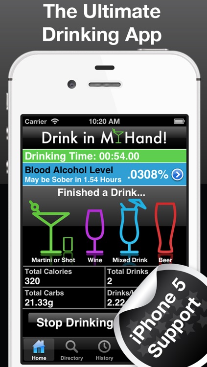 Drink In My Hand – The Ultimate Alcohol Calculator, Calorie Counter & More