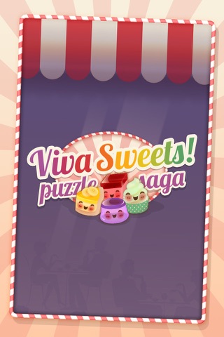 Viva Sweets - Puzzle Cupcake Saga screenshot 2