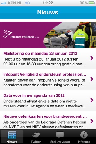 Infopunt Veiligheid screenshot 2