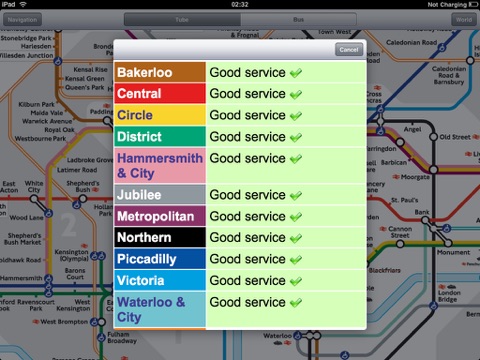 London Tube for iPad screenshot 4