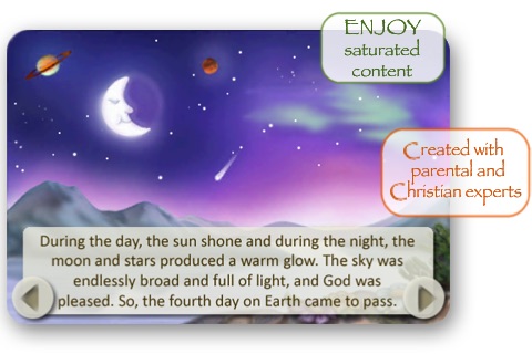 Bible Stories for Children - How God Created The World screenshot 2