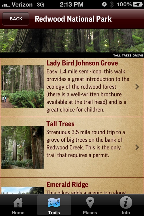 Redwood Park App